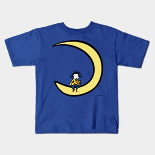 Moon and horn Kids T-Shirt